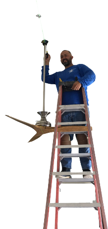 ceiling fan install
