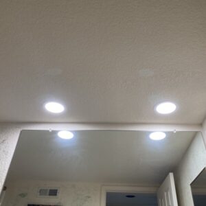 Bathroom Lighting Upgrade in Del Mar, CA