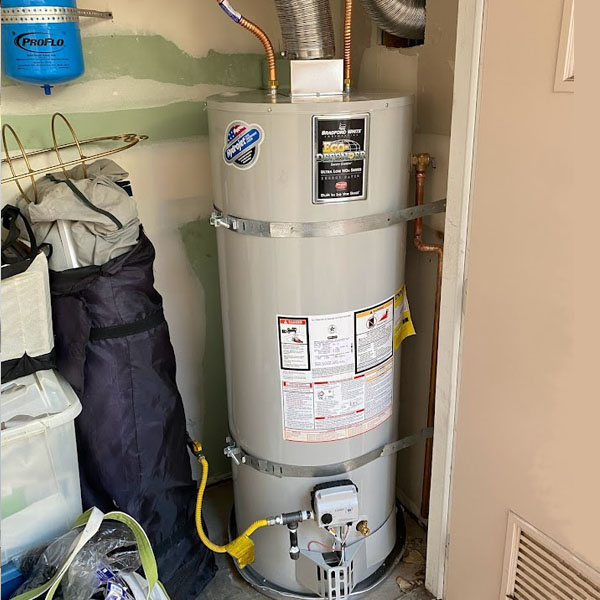 Direct Vent Water Heater - Earthquake Straps - Gas Water Heater