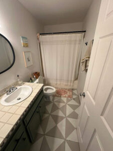 Before Bathroom Remodel in Vista California